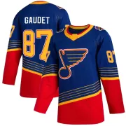 Youth Marc-Andre Gaudet St. Louis Blues 2019/20 Jersey - Blue Authentic