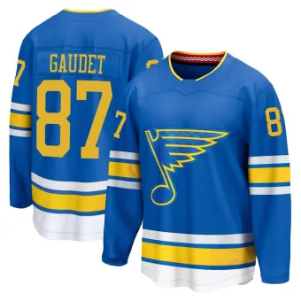Youth Marc-Andre Gaudet St. Louis Blues Home 2025 Jersey - Blue Breakaway