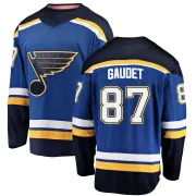 Youth Marc-Andre Gaudet St. Louis Blues Home Jersey - Blue Breakaway