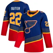 Youth Ryan Suter St. Louis Blues 2019/20 Jersey - Blue Authentic