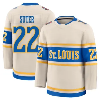 Youth Ryan Suter St. Louis Blues 2025 Winter Classic Jersey - Cream Premium
