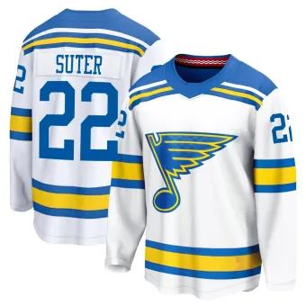 Youth Ryan Suter St. Louis Blues Away 2025 Jersey - White Breakaway