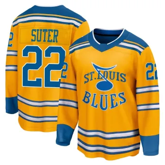 Youth Ryan Suter St. Louis Blues Special Edition 2.0 Jersey - Yellow Breakaway