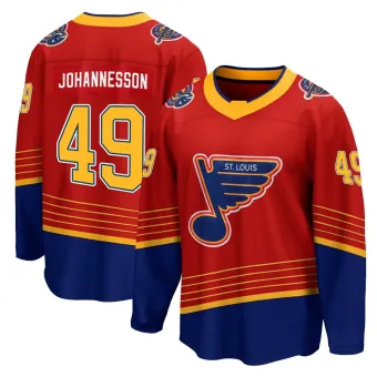 Youth Samuel Johannesson St. Louis Blues 2020/21 Special Edition Jersey - Red Breakaway