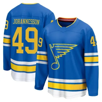 Youth Samuel Johannesson St. Louis Blues Home 2025 Jersey - Blue Breakaway