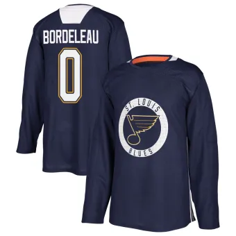 Youth Thomas Bordeleau St. Louis Blues Practice Jersey - Blue Authentic