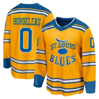Youth Thomas Bordeleau St. Louis Blues Special Edition 2.0 Jersey - Yellow Breakaway